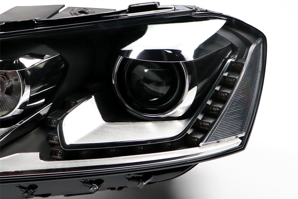 Headlight left bi-xenon LED DRL AFS VW Passat 11-14