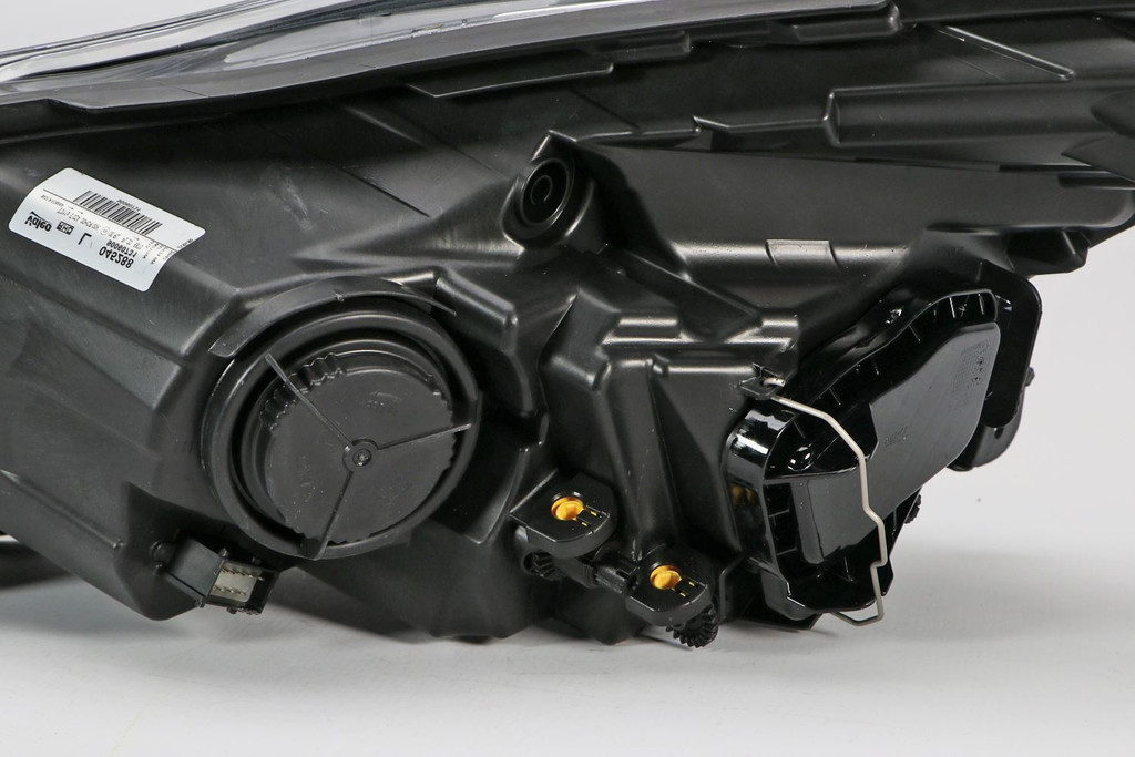 Headlight right black Vauxhall Corsa D 11-14 Valeo