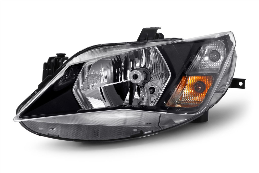 Headlight left black Seat Ibiza 16-18