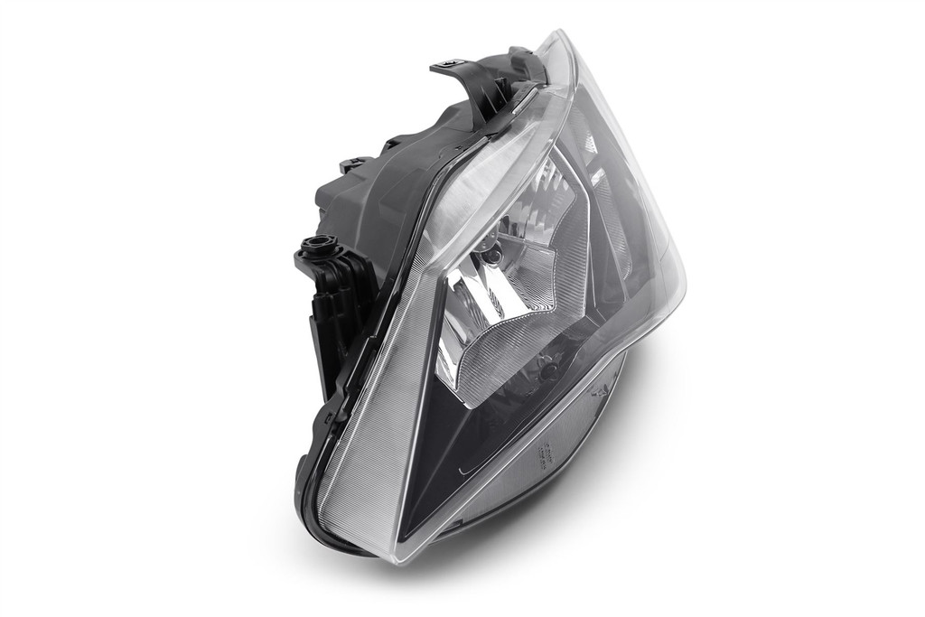 Headlight left black Seat Ibiza 16-18