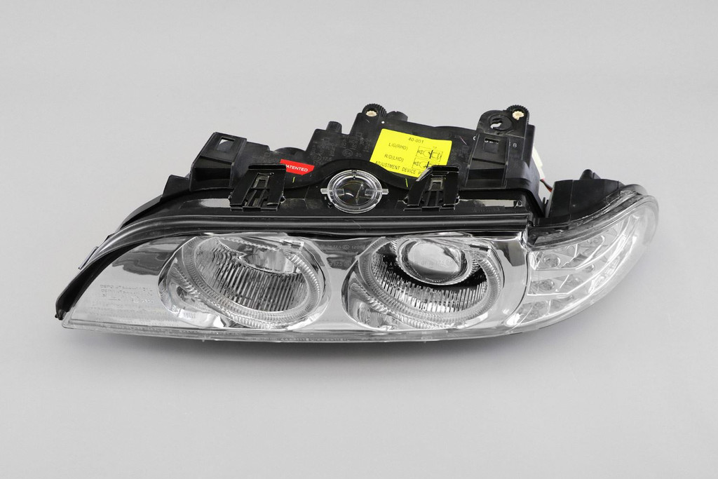 Angel eyes headlights set chrome BMW 5 Series E39 95-00