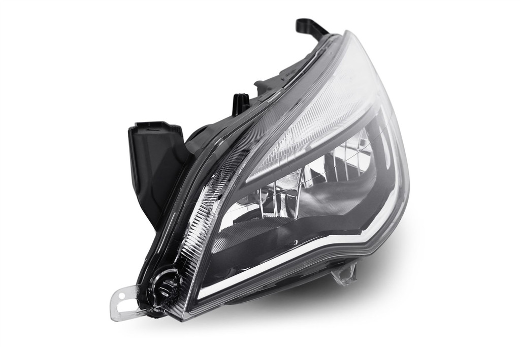 Headlight left chrome black DRL Vauxhall Astra J  Sport SRI SXI 13-15