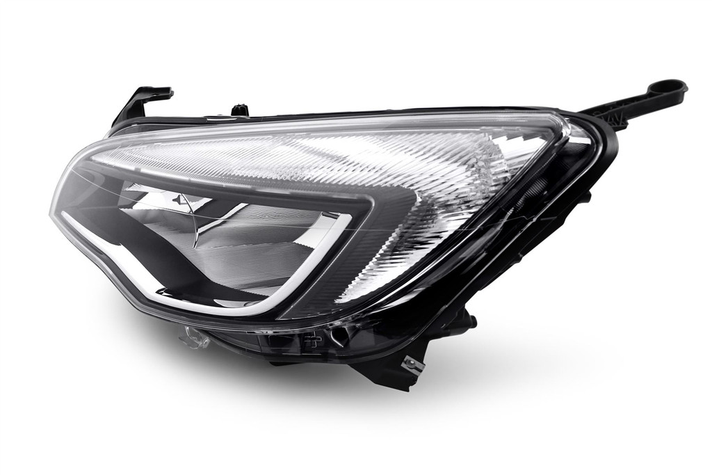 Headlight left chrome black DRL Vauxhall Astra J  Sport SRI SXI 13-15