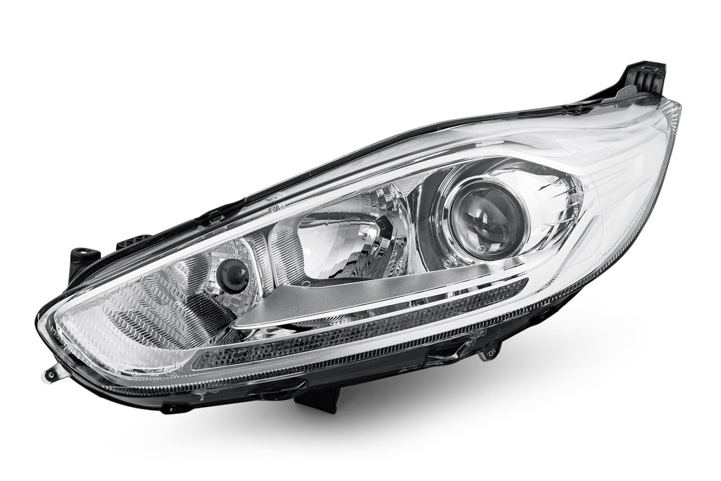 Headlight left LED DRL Ford Fiesta 13-16 Hella