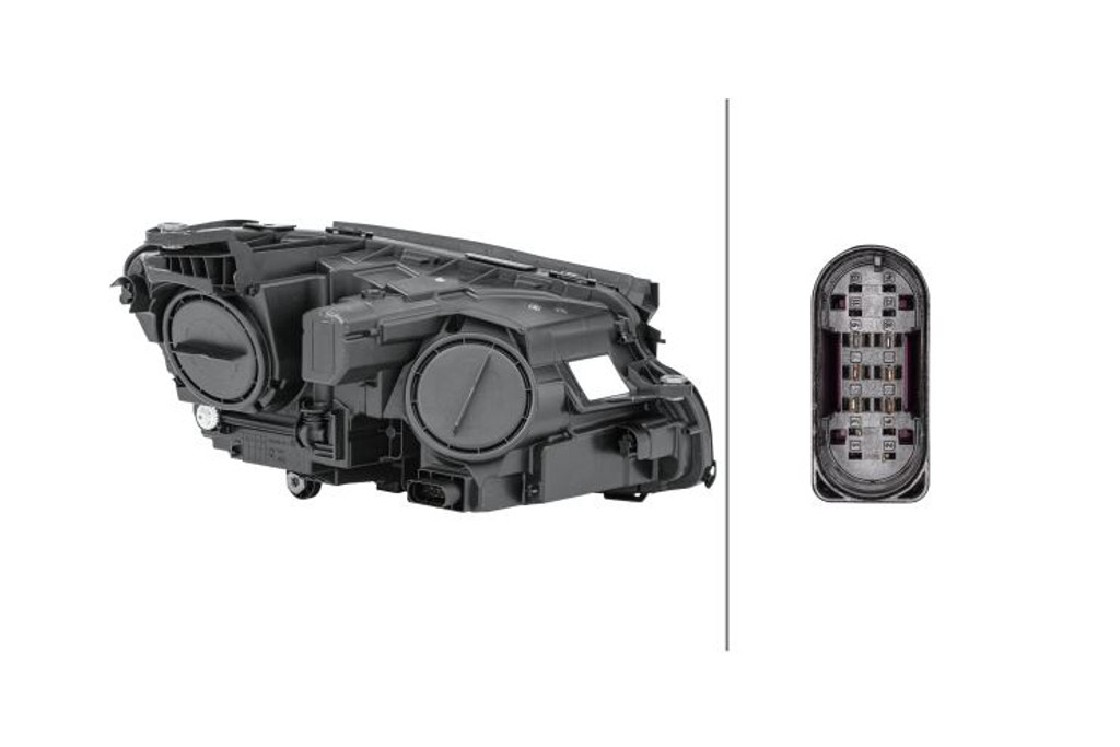 Headlight left LED DRL Mercedes E Class W213 16-