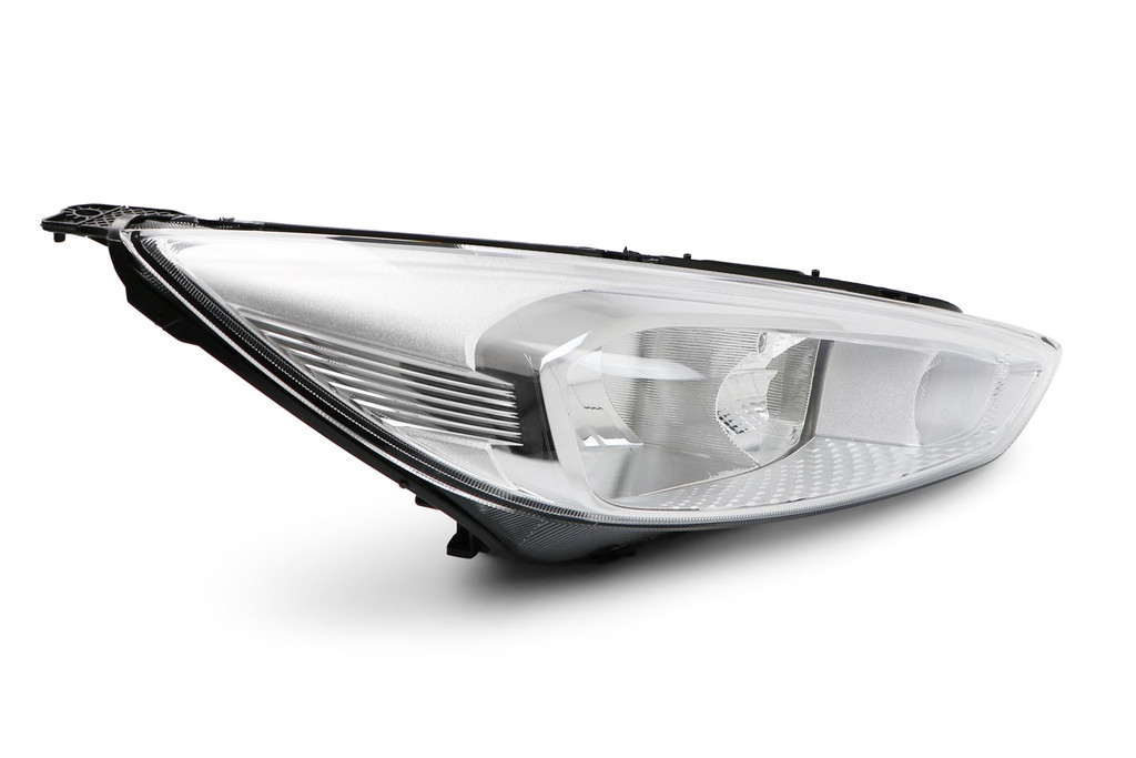 Headlight right chrome Ford Focus 14-17 Hella