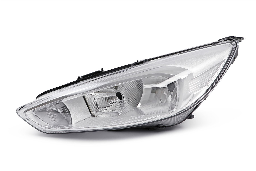 Headlight left chrome Ford Focus 14-17 Hella