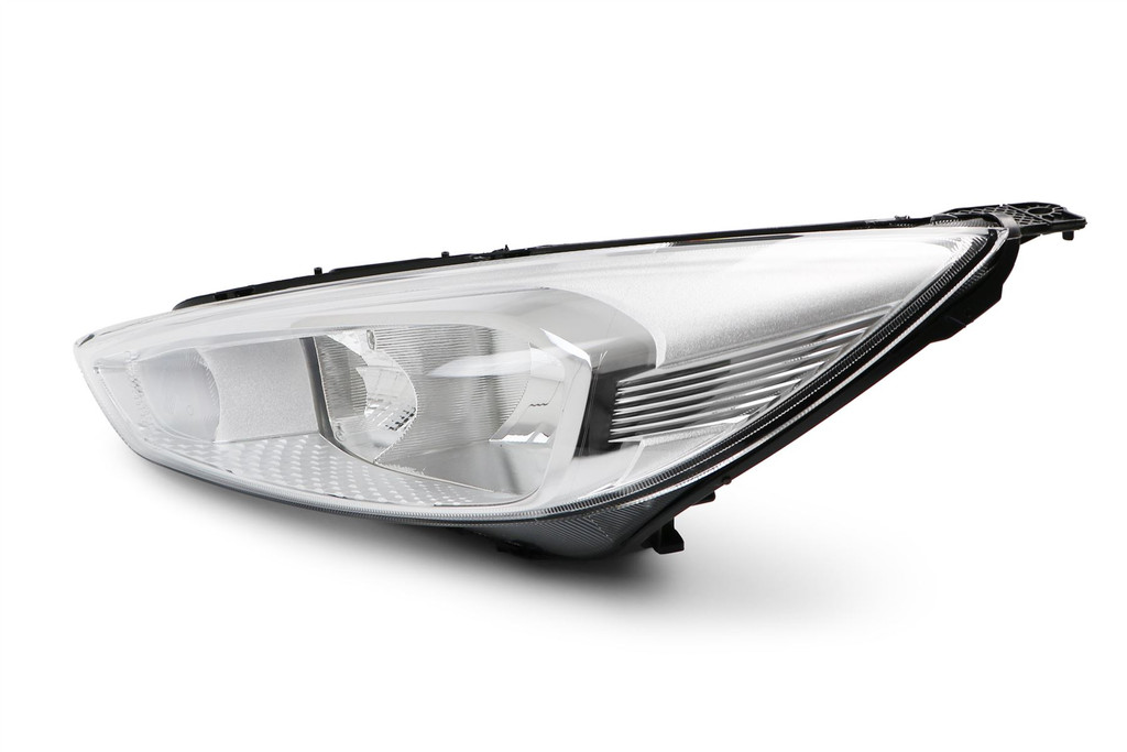 Headlight left chrome Ford Focus 14-17 Hella