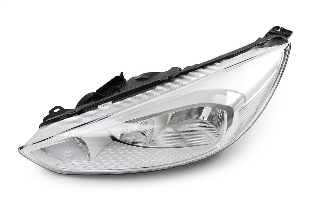 Headlight left chrome Ford Focus 14-17 Hella