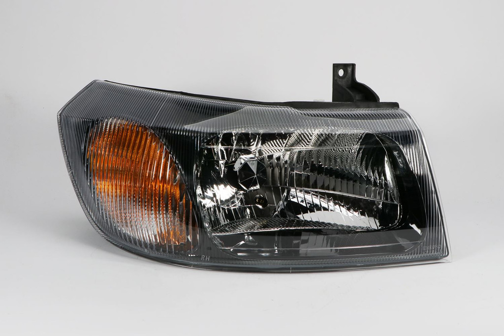 Headlight right black Ford Transit 00-06