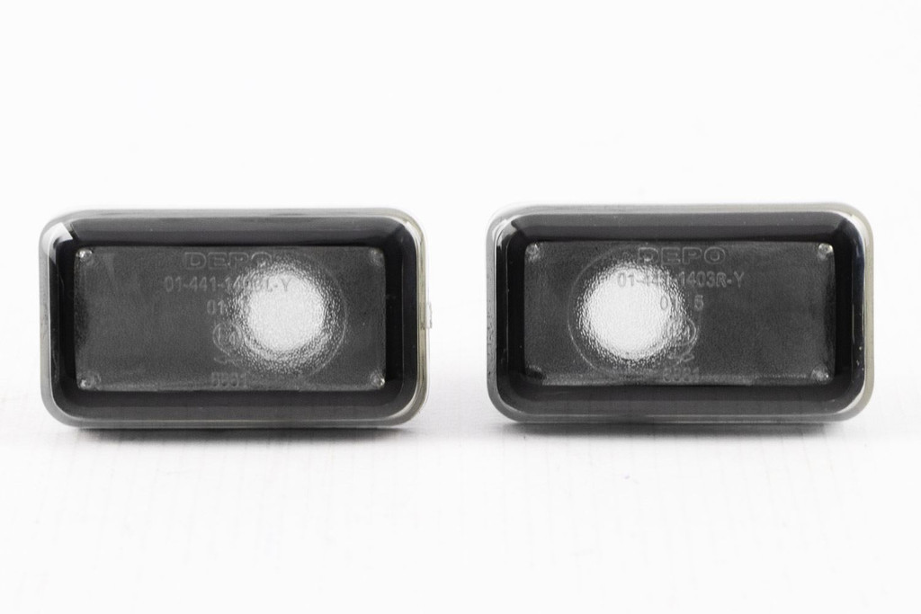 Side indicators set smoked Audi 90 84-91