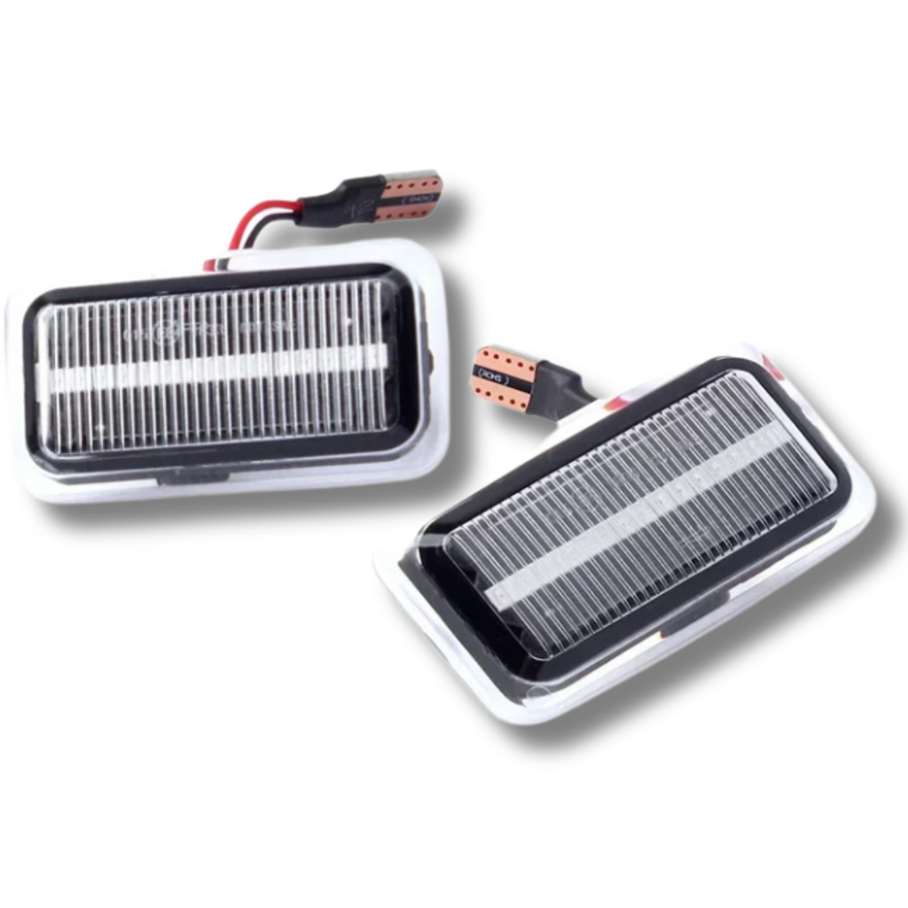 Side indicators set LED dynamic clear Audi 90 84-91