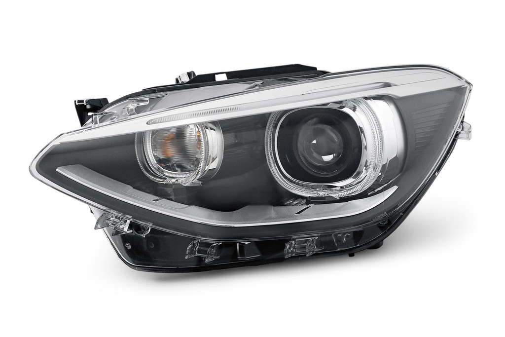 Headlight left Bi-xenon LED DRL BMW 1 Series F20 11-14 OEM Hella