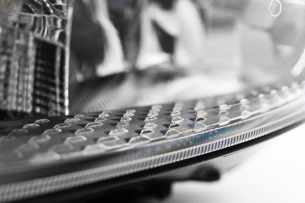 Headlight left black DRL Ford Focus 14-17