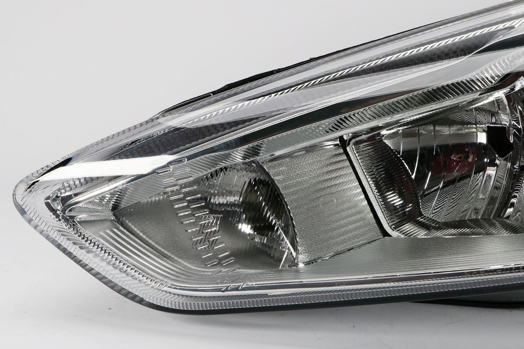 Headlight left chrome LED DRL Ford Focus MK3 14-17 OEM