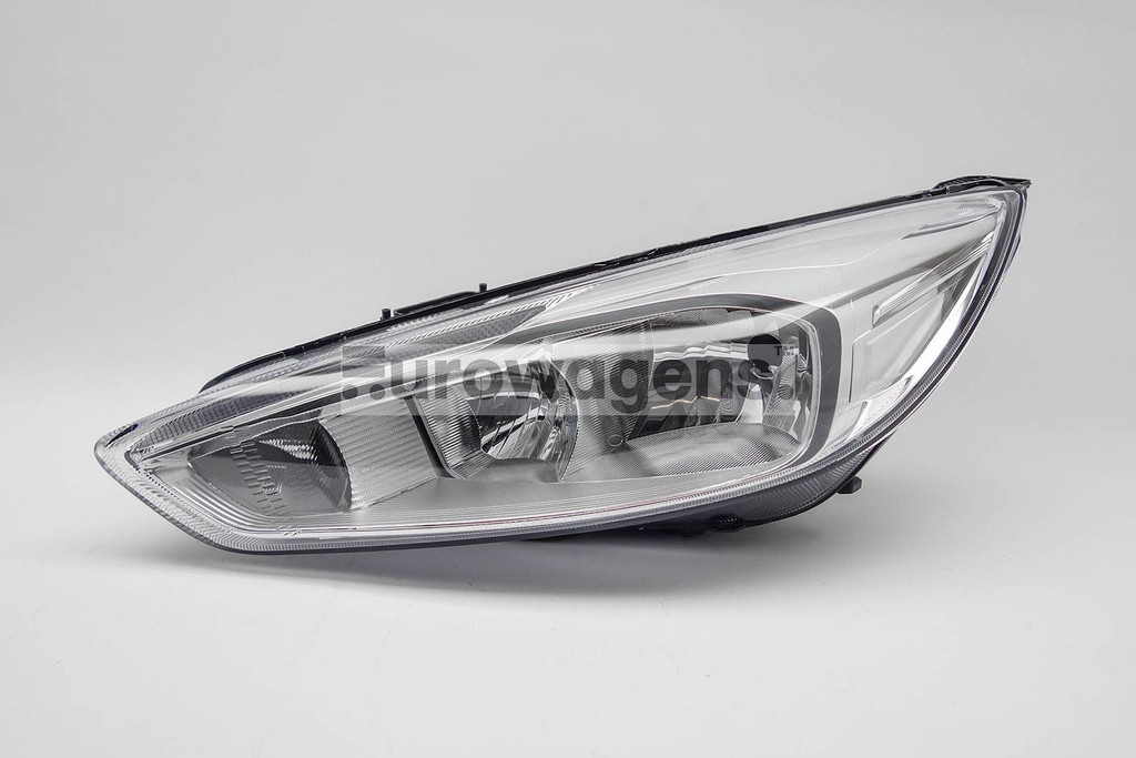 Headlight left chrome LED DRL Ford Focus MK3 14-17 OEM