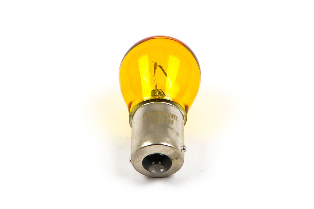 P21W Yellow rear light bulb BA15S