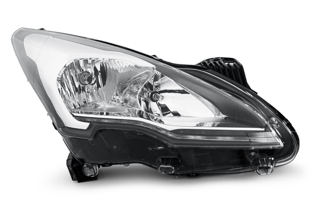 Headlight right LED DRL Peugeot 3008 13-16