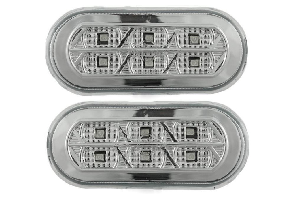 Side indicators set crystal clear LED VW Bora 98-05