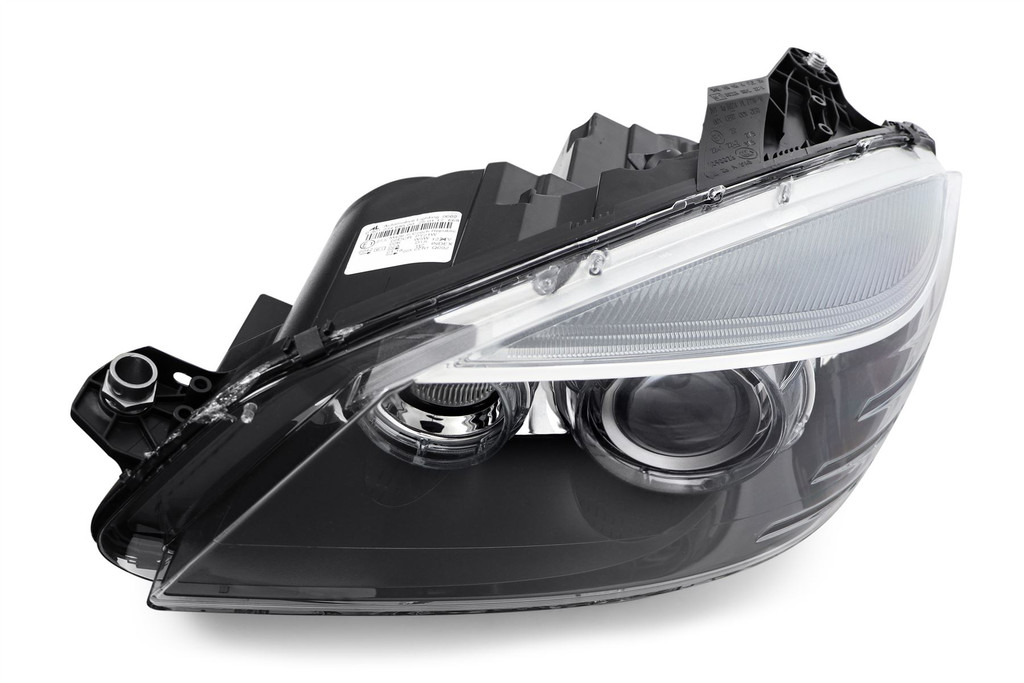 Headlight left black Bi-xenon AFS Mercedes-Benz C Class W204 07-11