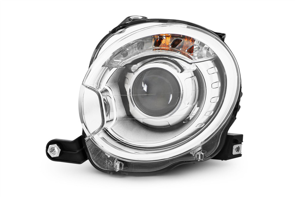 Headlight left xenon Fiat 500 07-14