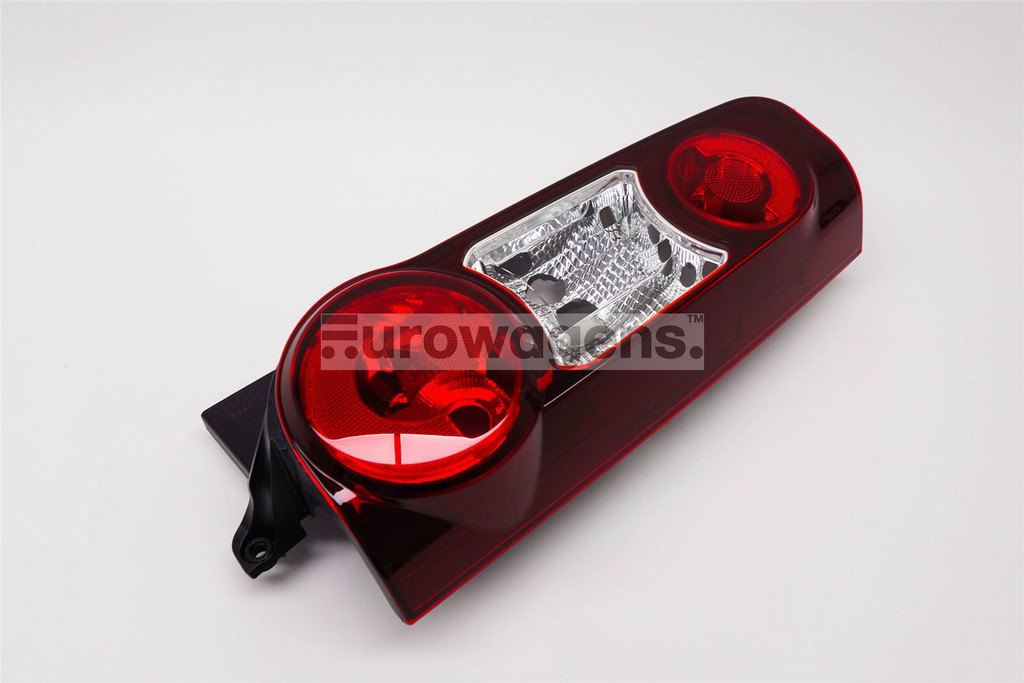 Rear light right smoked Peugeot Partner 13-17 2 door