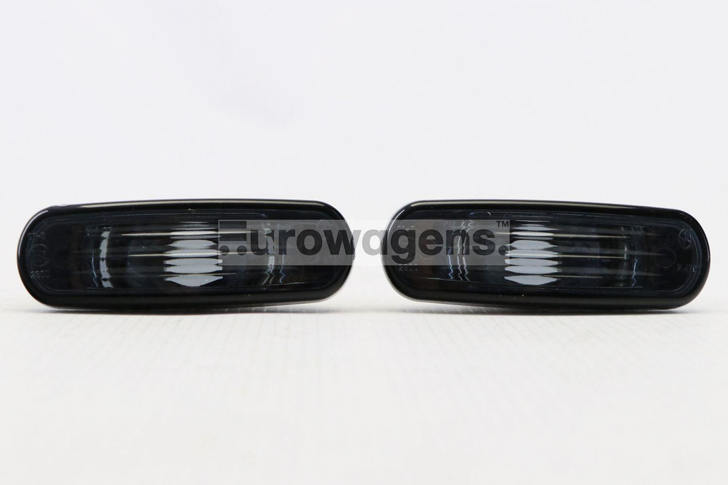 Side indicators set black Fiat Fiorino 08-14