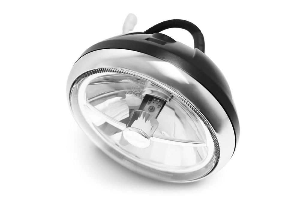 Cibie Mini Oscar LED spot light set 145mm black chrome x2