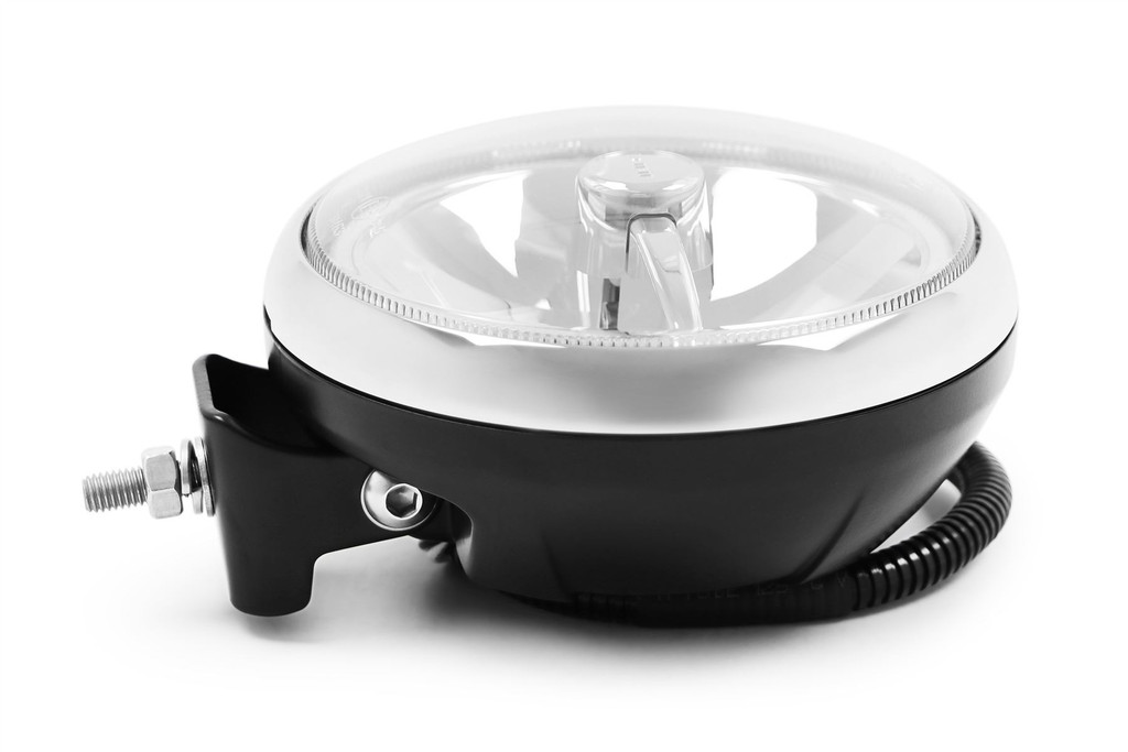 Cibie Mini Oscar LED spot light set 145mm black chrome x2