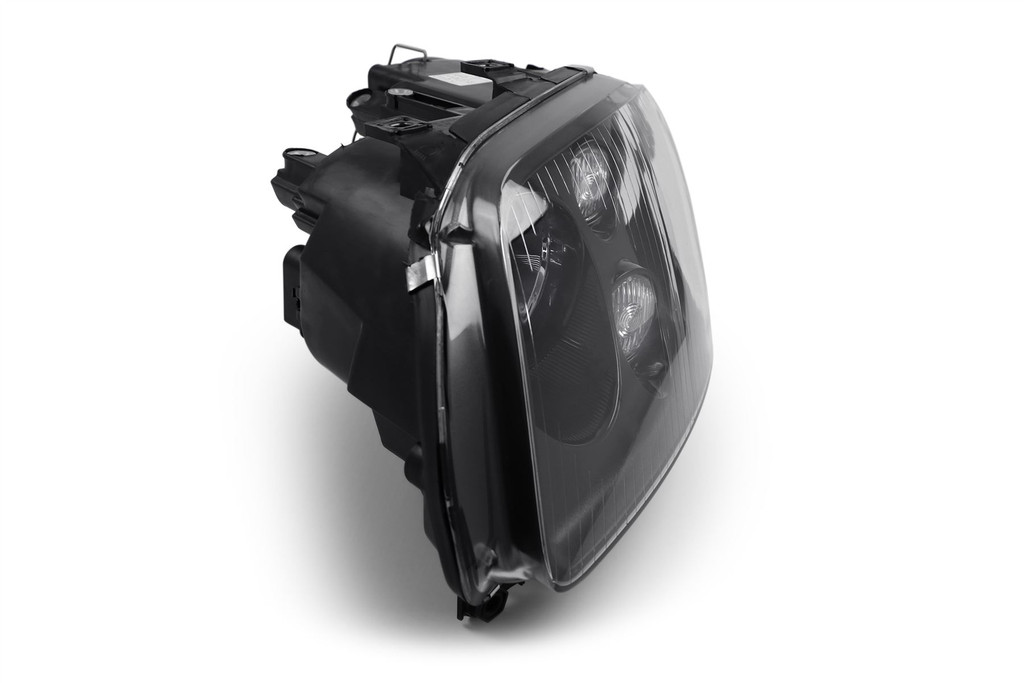 Headlight left black with fog light VW Touran 03-06