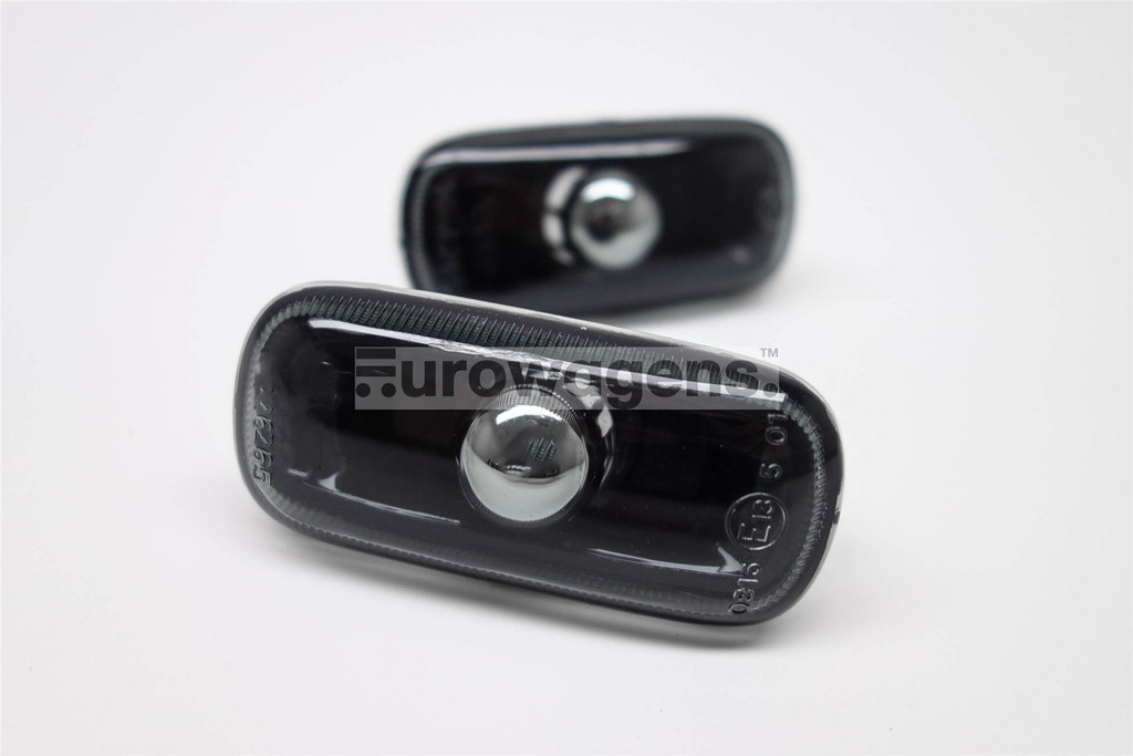 Side indicators set black Audi A4 00-08