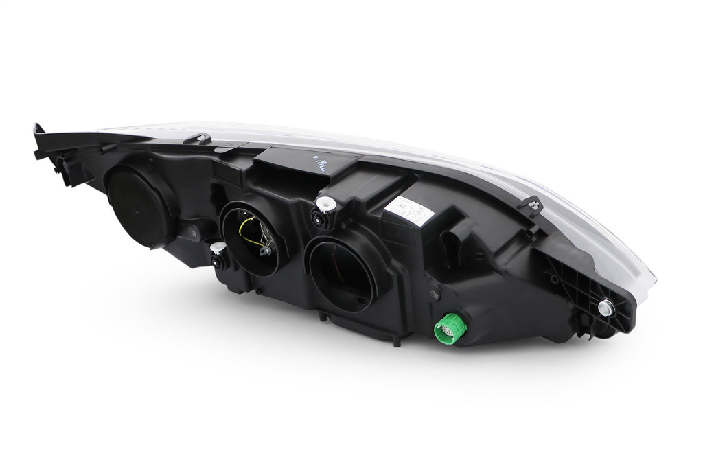 Headlight left black Peugeot Boxer 14-