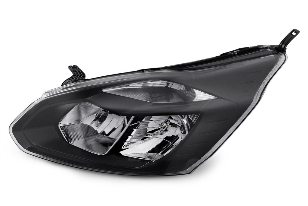 Headlight left black Ford Transit Custom 12-