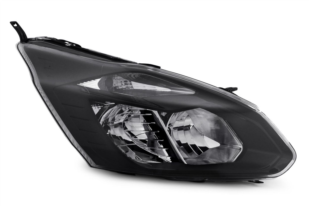 Headlight right black Ford Transit Custom 12-