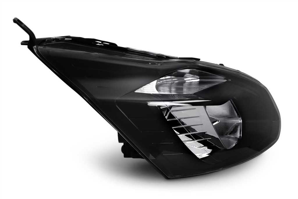 Headlight right black Ford Transit Custom 12-