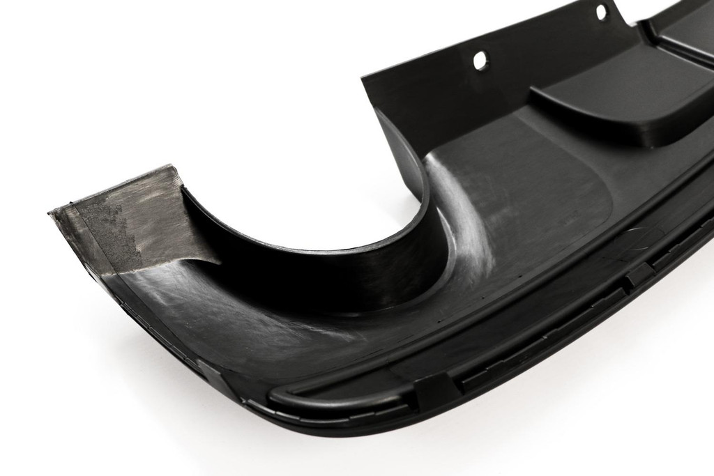 Rear bumper diffuser M Performance single exhaust pipe BMW 5 Series F11 10-16
