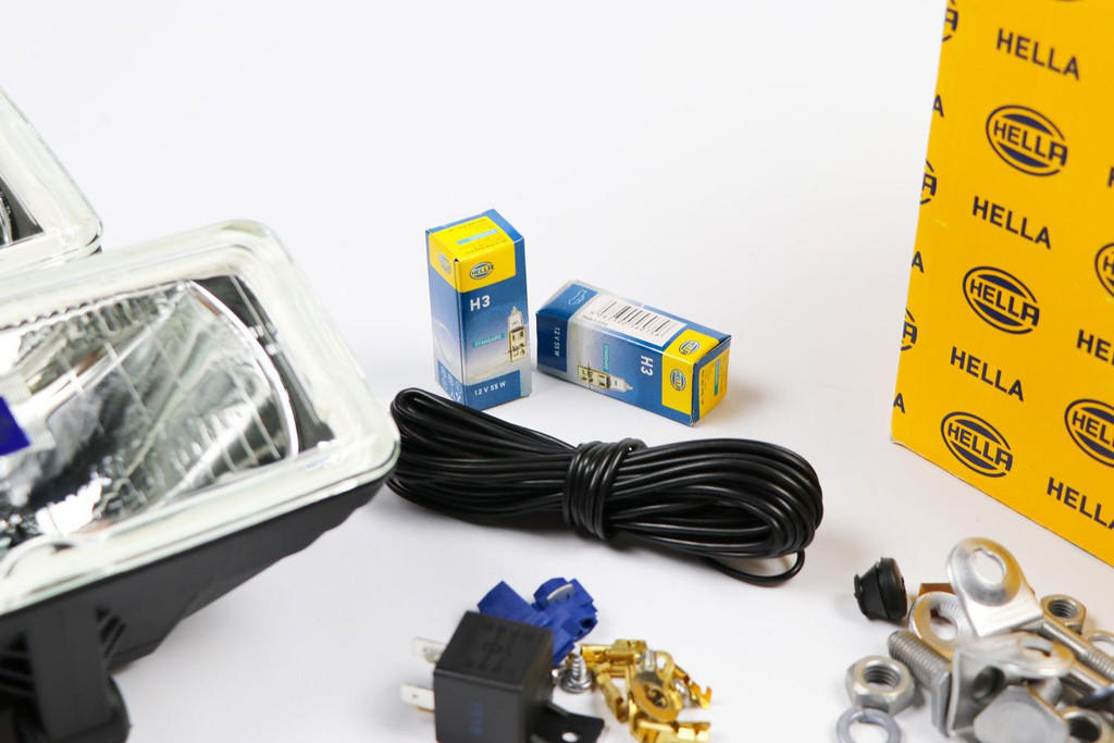Hella Comet 550 Spot light set