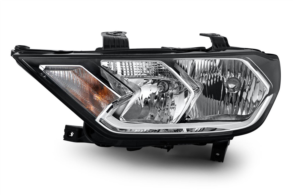 Headlight left black Audi A1 18-