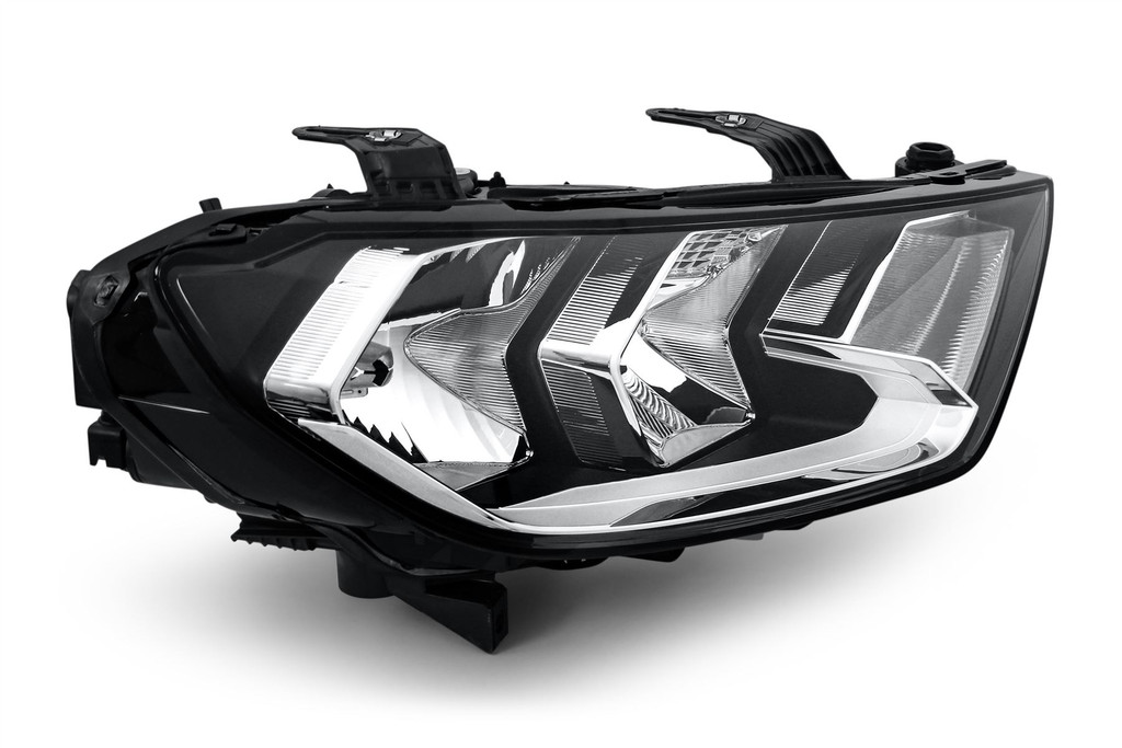 Headlight right black Audi A1 18-