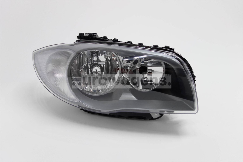 Headlight right grey BMW 1 Series E82 E88 07-11