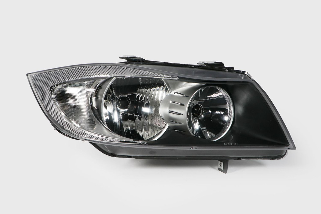 Headlight black inner right BMW 3 Series E90 E91 05-08