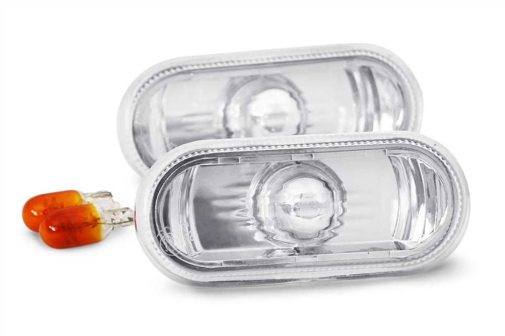 Side indicators set crystal clear VW Golf MK4 97-03