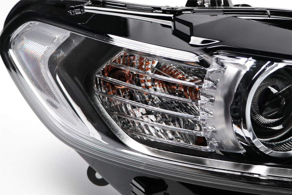 Headlight right chrome DRL Ford Mondeo 15-18