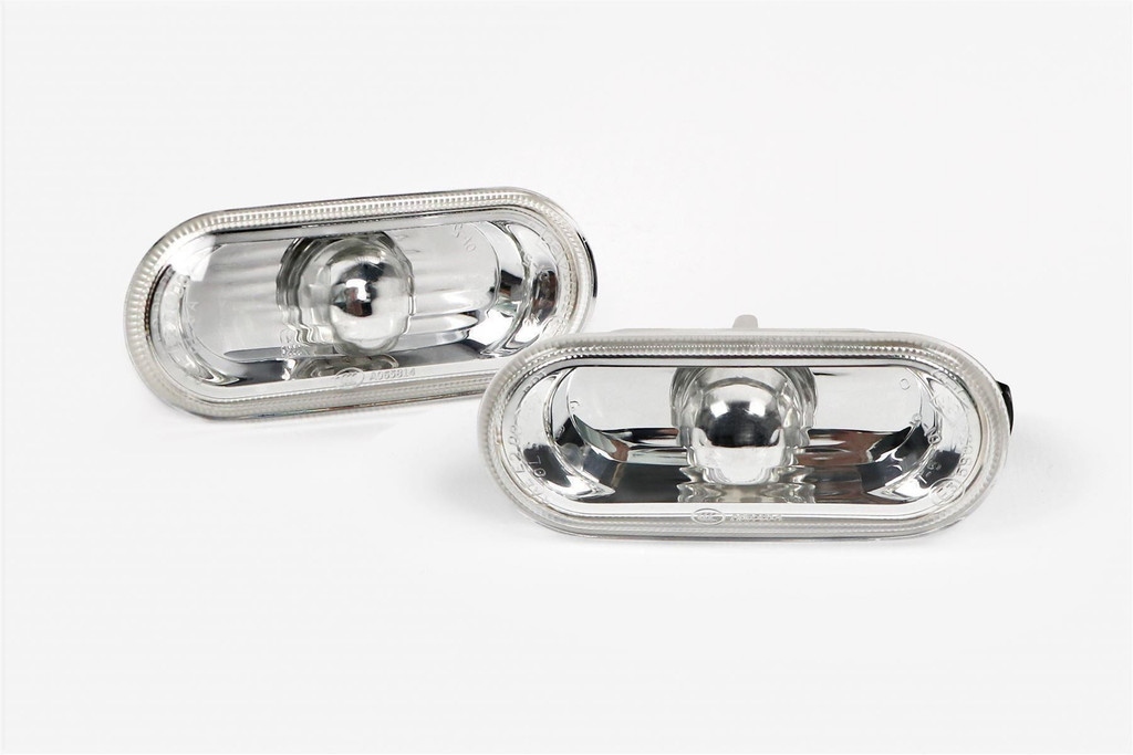 Genuine side indicator set crystal with bulbs VW Polo 6N2 99-01