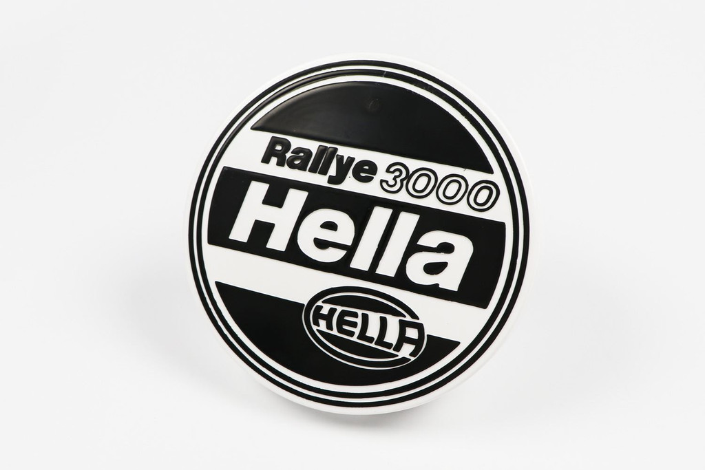 Hella Rallye 3000 front spotlight headlight cap cover x2