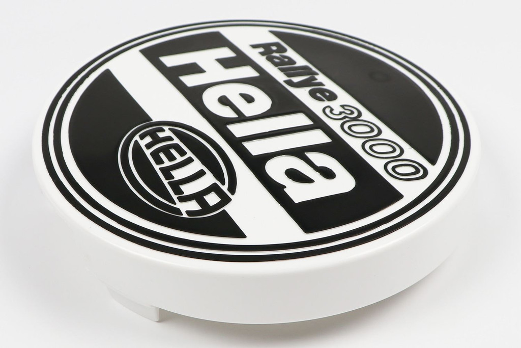 Hella Rallye 3000 front spotlight headlight cap cover x2
