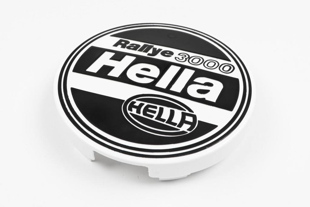 Hella Rallye 3000 front spotlight headlight cap cover x2