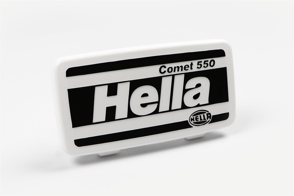Hella Comet 550 front spot lights headlights cap 19.7cm x 10.2cm x6