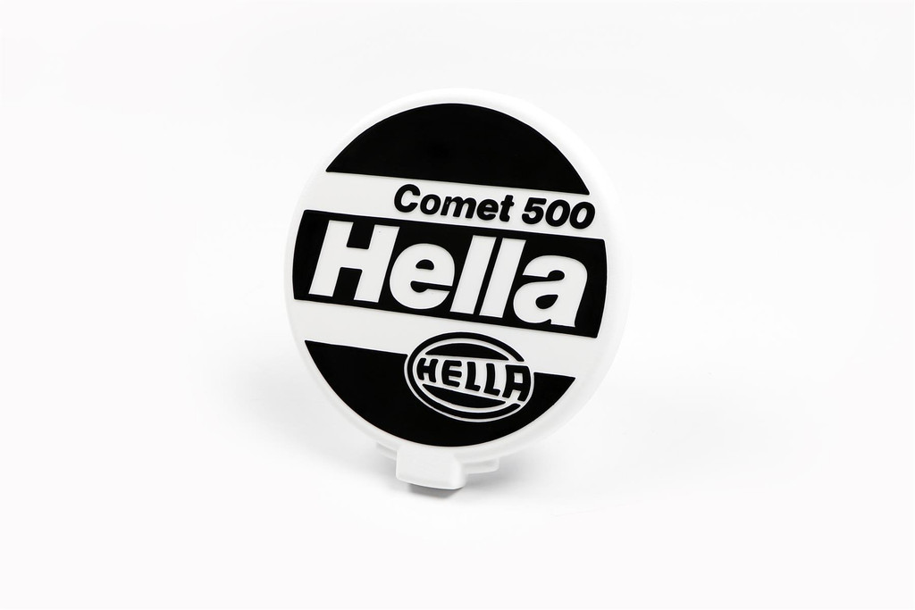 Hella Comet 500 front spot lights headlights cap 16.7cm x8