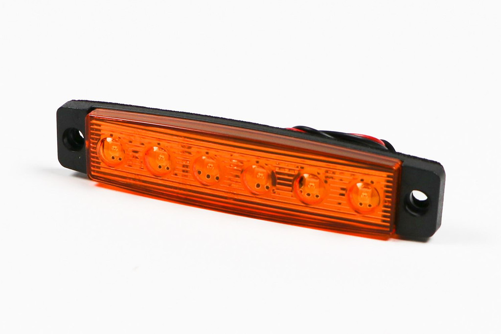 LED orange universal side marker light